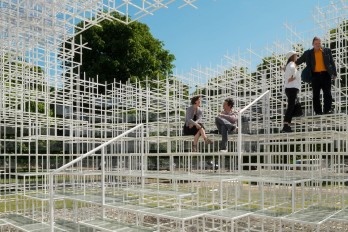 Serpentine Gallery Pavilion 2013 designed by Sou Fujimoto