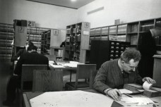 	Walter Benjamin in the Bibliothèque nationale, Paris; Gisèle Freund, 1937
<br />Photo © Estate Gisèle Freund/IMEC Image 