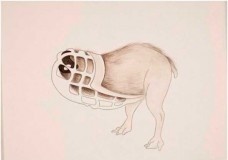 Obra da argentina Agustina Nuñes
na Galeria Emma Thomas [divulgação]
