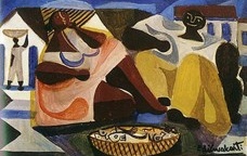 "Pescadores", 1951<br />Di Cavalcanti 