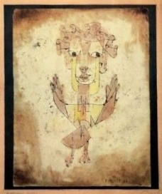 Angelus Novus, Paul Klee, 1920<br />Photo © The Israel Museum, Jerusalem by David Harris 