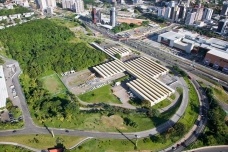 Vista aérea do CTRS, Salvador<br />Foto Nilton Souza 