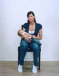 Rineke Dijkstra. Almerisa, Zoetermeer The Netherlands. June 19, 2008. Chromogenic color print, 13 11/16 x 11" (34.7 x 28 cm). The Museum of Modern Art, New York. Gift of the photographer<br />© 2010 Rineke Dijkstra 