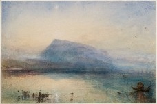 Star exhibit: JMW Turner's 'The Blue Rigi, Sunrise' (1842). © Tate