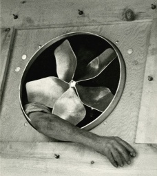 André Kertész, Bras et ventilateur, 1938. Épreuve gélatino-argentique. Tirée dans les années 1940-1950. Collection Eric Cepotis et David Williams