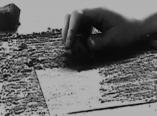 Cristina de Pádula, still do vídeo "Desenho", 2015<br />Foto divulgação 