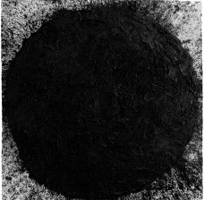 Richard Serra, out-of-round X, 1999; paintstick on handmade Hiromi paper; 79 ½ x 79 inches; collection of the artist; © 2011 Richard Serra / Artist Rights Society (ARS), New York; photo: Rob McKeever