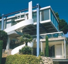 Maison André Bloc, Cap d'Antibes (1959-1962)<br />Photo Dominique Delaunay 