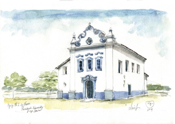 N. S. das Neves Church, Presidente Kennedy, 17th century