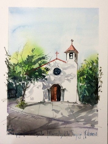 Igreja de Morro Azul, Brasil
