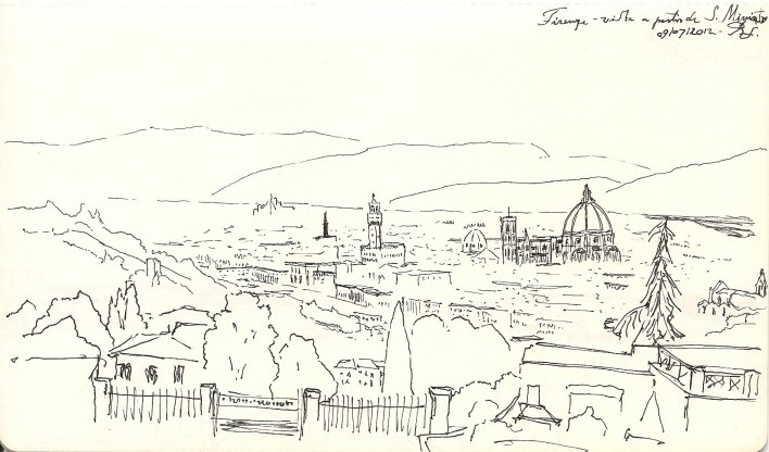 Urban view from San Miniato