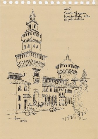 Sforzesco, Milão, 18 de junho de 2016