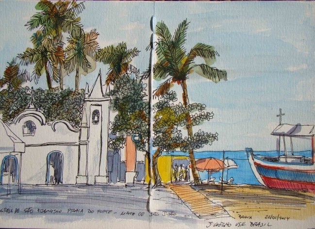 Church of San Francisco, Praia do Forte, Salvador BA