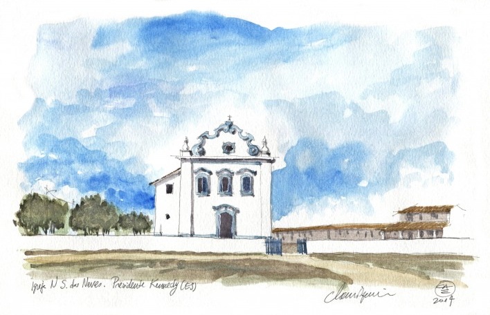 N. S. das Neves Church, Presidente Kennedy, século 17