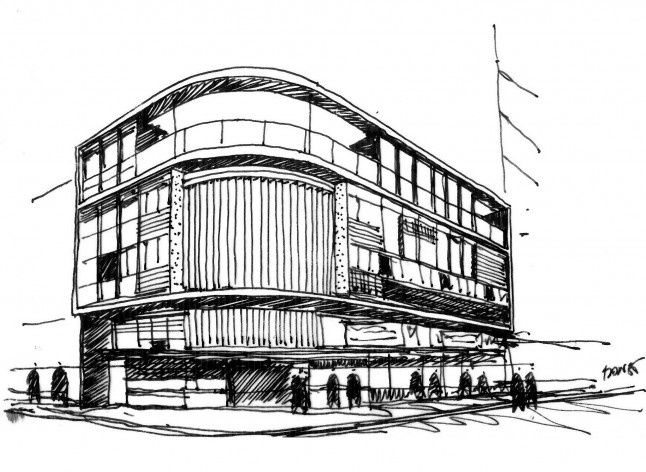 Studio Calle Paraguay, Buenos Aires, architect Antoni Bonet