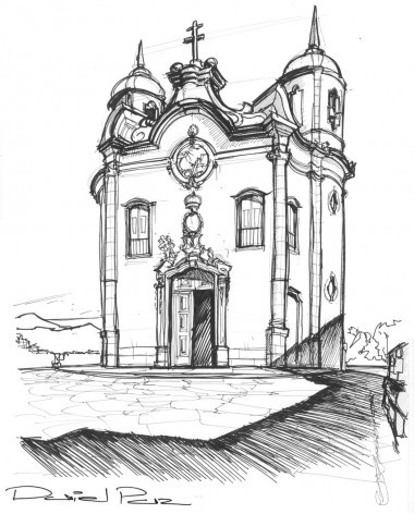 Igreja de São Francisco de Assis, Ouro Preto, Brasil