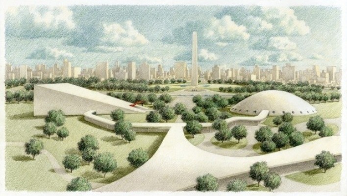 Parque do Ibirapuera, São Paulo, arquiteto Oscar Niemeyer