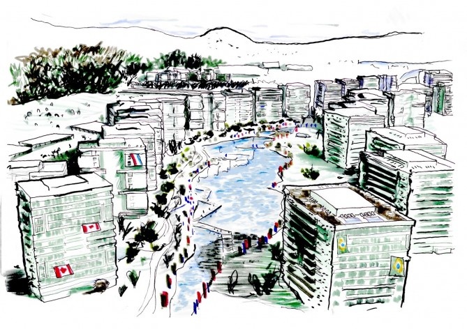 Design of the 2016 Olympic Village, Rio de Janeiro