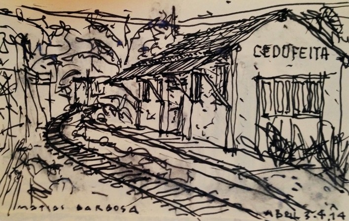 Estação Ferroviaria de Cedofeita, Matias Barbosa MG