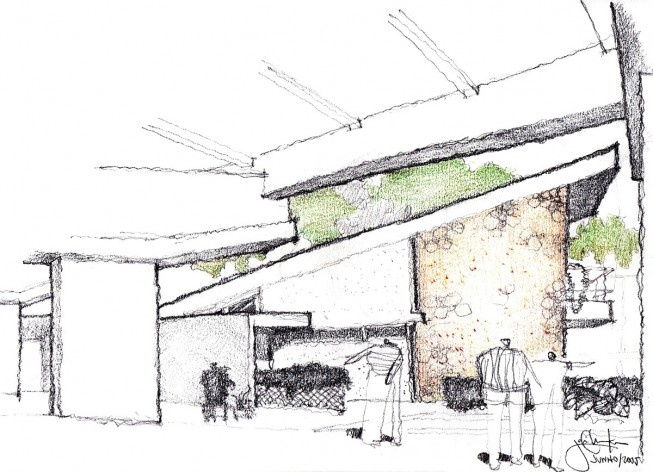 House of Brazil, Paris, France. Architects Lucio Costa and Le Corbusier