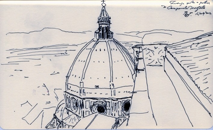 santa maria del fiore drawing