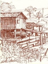 Cottage, St. Martin Road, south of Santa Catarina
