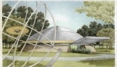 Planetário do Parque do Ibirapuera, São Paulo, arquitetos Eduardo Corona, Roberto Tibau e Antônio Carlos Pitombo