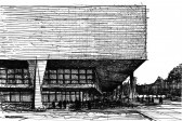 FAU USP, São Paulo. Architect Vilanova Artigas