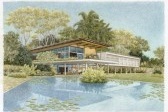 Residência Olivo Gomes, São José dos Campos, arquiteto Rino Levi