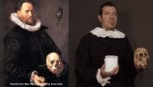 “Retrato de um homem segurando um crânio” de Franz Hals, Coleção The Barber Institute of Fine Arts