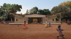 A Casa de Jajja, proposta que busca capacitar mulheres em uma vila em Uganda para construir uma casa de acordo com suas necessidades<br />Imagem divulgação  [Beyond Bauhaus – Prototyping the Future]