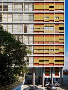 Edifício Louveira, São Paulo. Arquiteto Vilanova Artigas<br />Foto divulgação 
