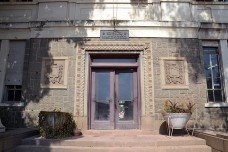 Acesso ao Centro Cívico, a ser restaurado<br />Foto divulgação  [STA Arquitetura]