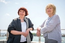 Arquitetas irlandesas Yvonne Farrell e Shelley McNamara, do Grafton Architects, vencedoras do Prêmio Pritzker 2020<br />Foto Andrea Avezzu 