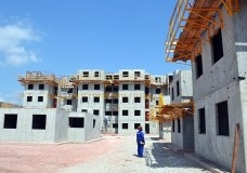 Habitações em contrução<br />Foto divulgação  [STA Arquitetura]