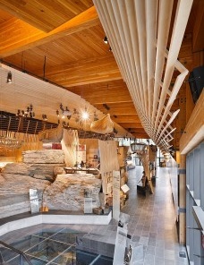 Centre d'accueil de la rivière des Français, Baird Sampson Neuert Architects (Toronto, Ont.)<br />Photo Tom Arban 