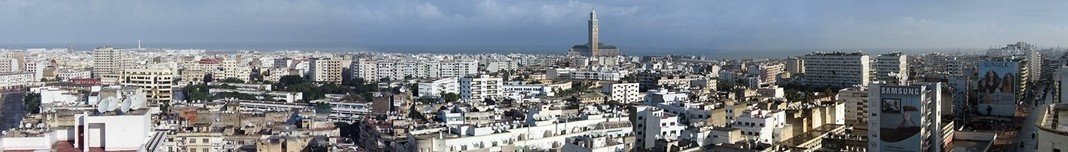 Vista panorâmica de Casablanca, Marrocos. Foto Victor Hugo Mori