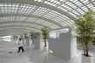 Simulação de como seria a instalação de Sleepbox no aeroporto de Beijing