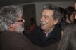 Eduardo Colonelli e Paulo Mendes da Rocha, festa de lançamento do livro “Abrahão Sanovicz, arquiteto”, IAB/SP, 22 ago. 2017<br />Foto Fabia Mercadante 