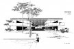 Residência Vitor Mattar, São Paulo, 1961. Arquiteto David Libeskind<br />Desenho do arquiteto  [BRASIL, Luciana. David Libeskind, Romano Guerra/Edusp]
