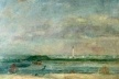 James Ensor, <i> Le phare d'Oostende </i>, 1885, óleo sobre tela, 62 x 75
