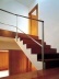 Casa Milhundos, 1996/2002. Vista da escada de acesso aos quartos<br />Foto Luís Oliveira Santos 