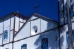 Aspecto do frontão com as torres da Igreja Matriz de Nossa Senhora do Rosário<br />Foto Fabio Lima 