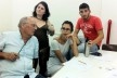Oficina de Modelos, 11 de fevereiro, Marcos Acayaba e alunos ouvem opiniões de outros participantes sobre os modelos preliminares<br />Foto Abilio Guerra 