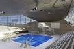 Centro Aquático Olímpico, Londres, Inglaterra, 2005-2011, arquiteta Zaha Hadid [Zaha Hadid Architects]