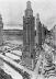 Projeto de "Avenida das casas-torre" de Auguste Perret, ligando Paris a Saint-Germain-en-Laye, 1922 [Evenson, 1979: 183]