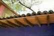 Casa en Cuernavaca, Morelos. Arq. A. R. Ponce. Solera de barro rojo recocido sobre vigas de 3”x6” de madera