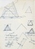 Croquis do arquivo de Lina Bo Bardi (ILBPMB). Indicação dos triângulos isósceles, da piazzale e do detalhe de sobreposição dos vidros