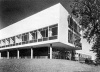 Biblioteca da Universidade de Bonn, 1957-58 Pierre Vago e Fritz Bornemann <br />Foto Wolf Heine  [Arquivo Pierre Vago]
