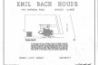 Emil Bach House, implantação, North Sheridan Road, Chicago, Estados Unidos, 1915. Arquiteto Frank Lloyd Wright<br />Redesenho J. William Rudd, 1965  [Library of Congress / U.S. Government]